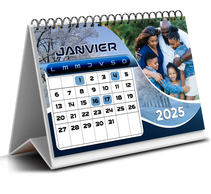 Calendrier Table personnalisé